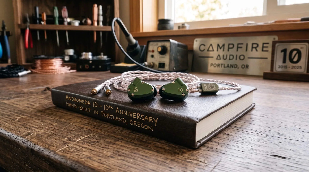 Ponderosa, Fathom, Supermoon, or Dorado 2020? Compare Campfire Audio's five IEMs under $1,000, built in Portland with BA, planar, and hybrid drivers.