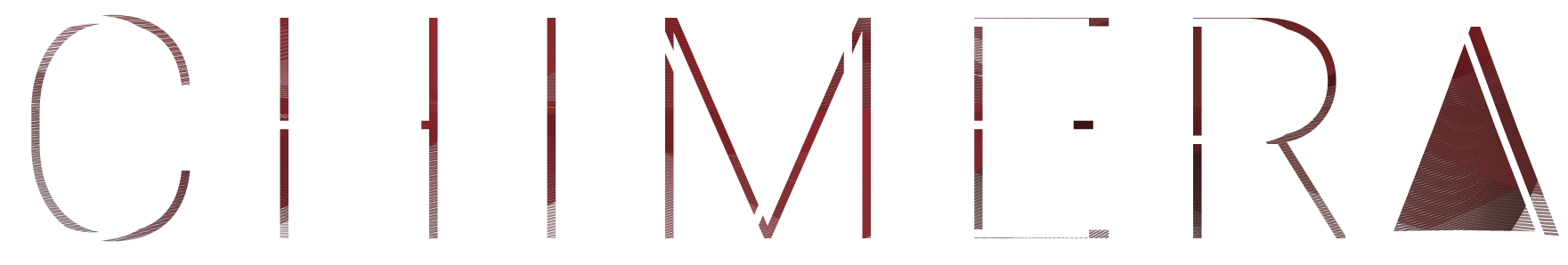 Logo of 'Chimera' with a stylized triangle on a white background